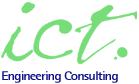 Logo: ict. Engineering Consulting